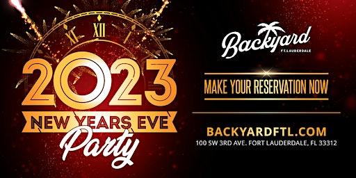 Backyard New Years Eve 2022 Party