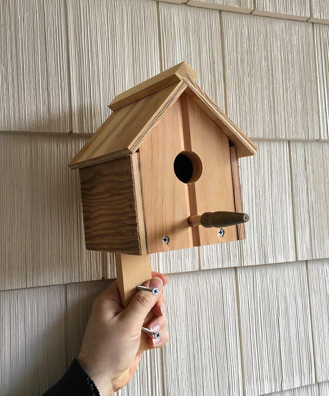 Mother's Day Birdhouse Building at Orchard Ridge Farm