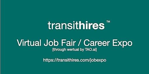 #TransitHires Virtual Job Fair / Career Expo Event #Salt Lake City