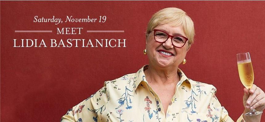 Lidia Bastianich at Eataly Chicago
