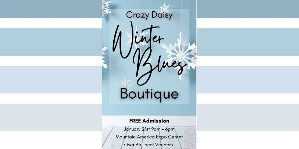 Crazy Daisy Winter Blues Boutique