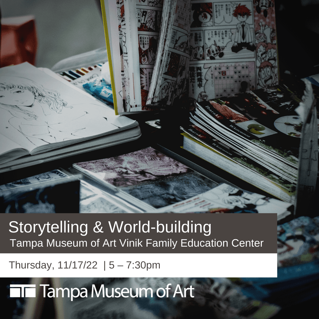 Graphic Novels Teen Workshop Series: Day 2: Storytelling &#038; World-building &#8211; Nov 17