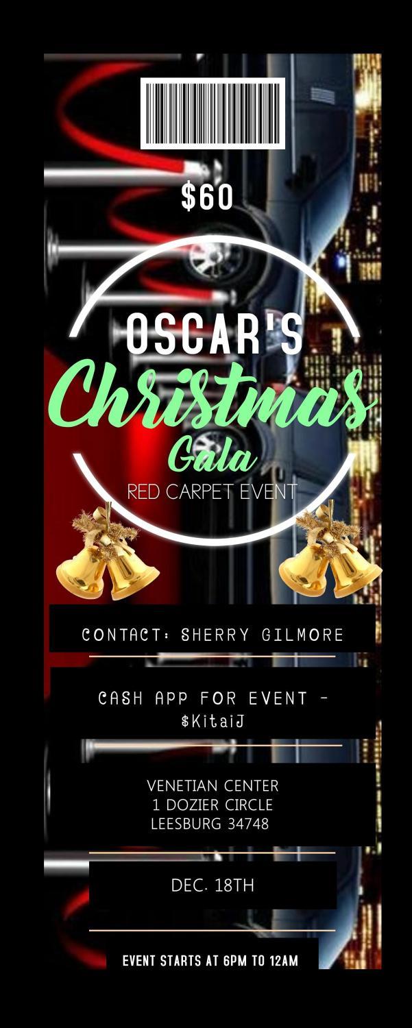 THE OSCARS CHRISTMAS GALA (RED CARPET EVENT)