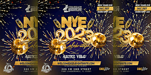 NYE 2023 Celebration Bash @ Munchies Fort Lauderdale