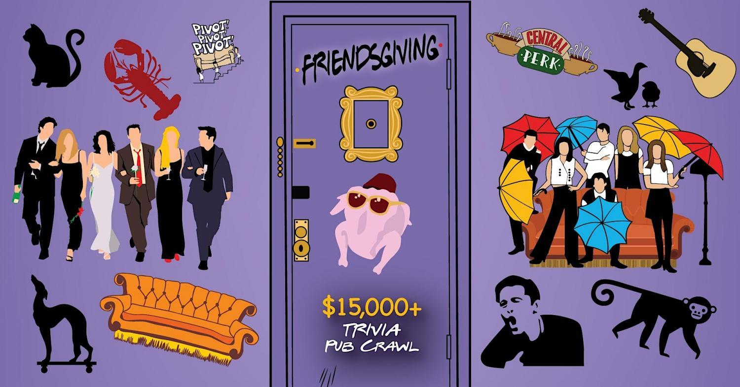 Friendsgiving Trivia Pub Crawl - $15,000+ In Prizes!
Sat Nov 19, 3:00 PM - Sat Nov 19, 9:00 PM
in 15 days