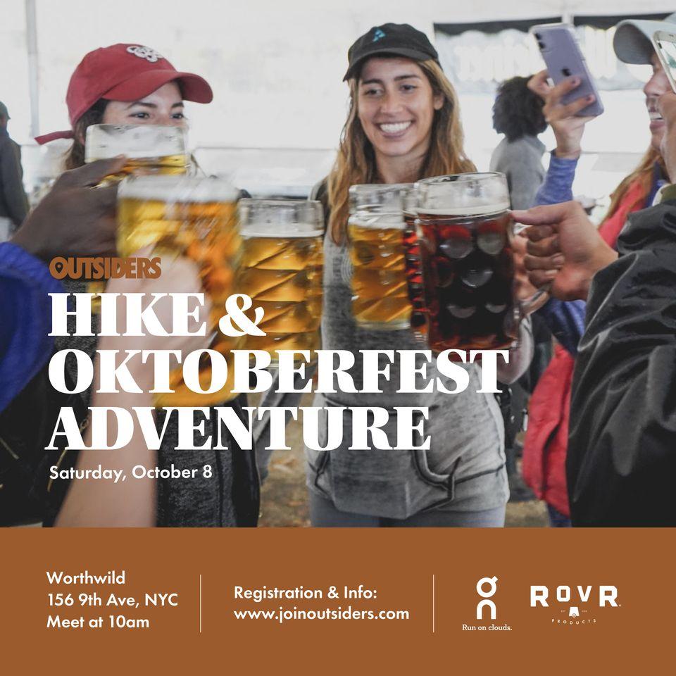Hike & Oktoberfest
Sat Oct 8, 10:00 AM - Sat Oct 8, 6:00 PM