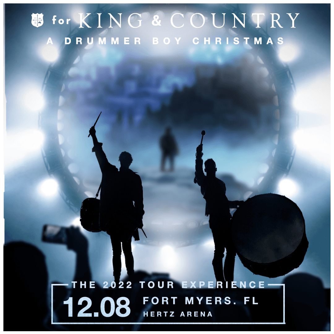 for KING + COUNTRY's 'A Drummer Boy Christmas'
Thu Dec 8, 7:00 PM - Thu Dec 8, 10:00 PM
in 48 days