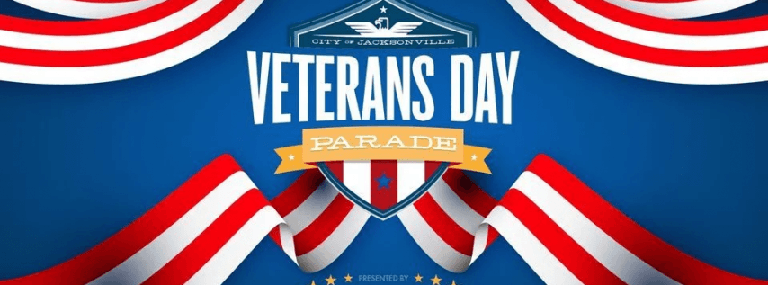 Veterans Day Parade in Jacksonville, FL
