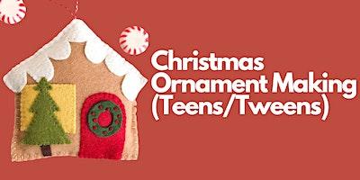 Teen/Tween Craft: Gingerbread House Felt Ornament (ages 10+)