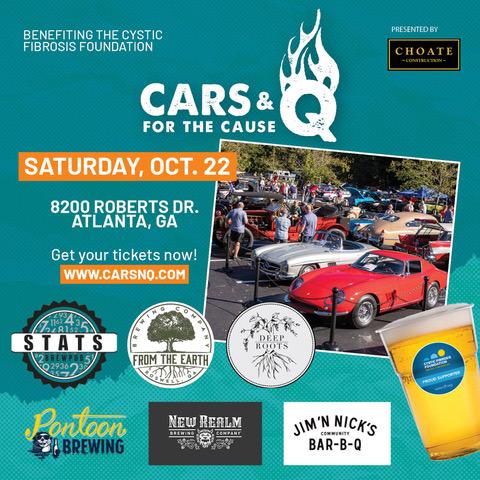 13th Annual Cars & ‘Q for the Cause
Sat Oct 22, 3:00 PM - Sat Oct 22, 6:00 PM
in 5 days