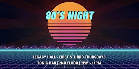 80s DJ Night