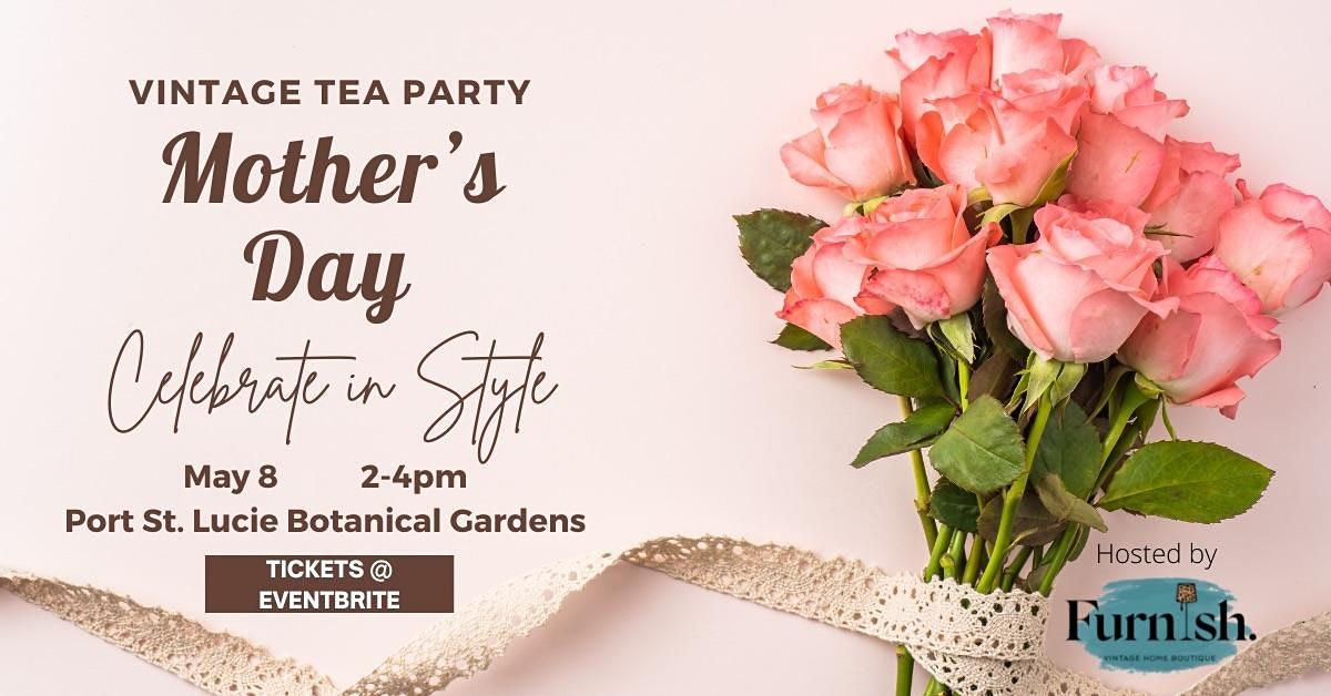 Enchanted Garden Mother's Day Vintage Tea Party