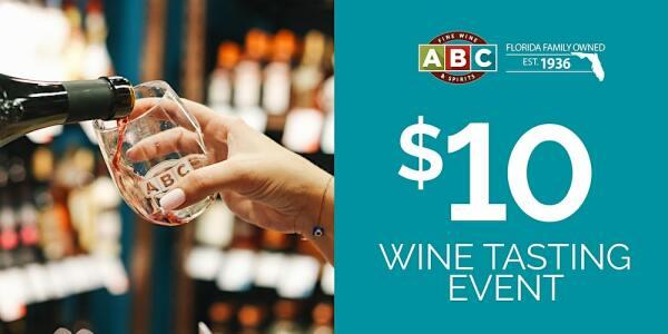 Tallahassee/Kerry Fores $10 ABC Wine Tasting Event