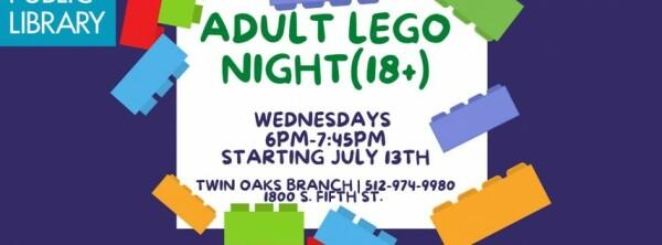 Adult Lego Night