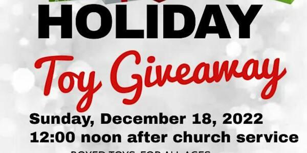 Holiday Toy Giveaway