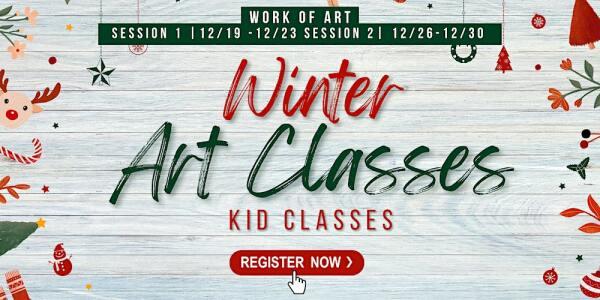 Kid's Winter Art Classes (Multiple Sessions)