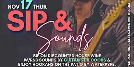 Sip & Sounds w/R&B Guitarist K. Cooks @ Distinctive Vines Wine Lounge