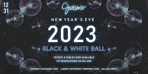 Jackson's Bistro NEW YEAR'S EVE 2023 Black and White Ball