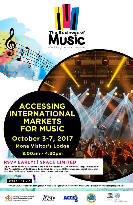 Business of Music Seminar Series- Accessing International Market