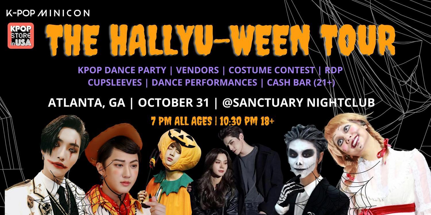 The Hallyu-ween Tour : Atlanta, GA
Mon Oct 31, 7:00 PM - Tue Nov 1, 1:30 AM
in 13 days