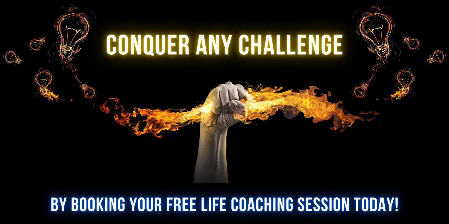 ? Conquer Any Challenge (FREE LIFE COACHING)
Tue Nov 1, 12:00 PM - Tue Nov 1, 8:00 PM
in 18 days