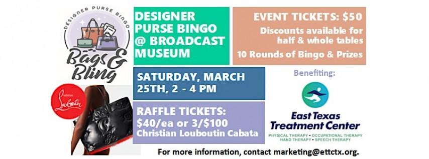 ETTC's 3rd Annual Bags & Bling — Designer Purse Bingo 2023