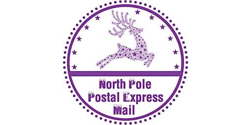 North Pole Postal Express Box - Letters to Santa Mailbox
