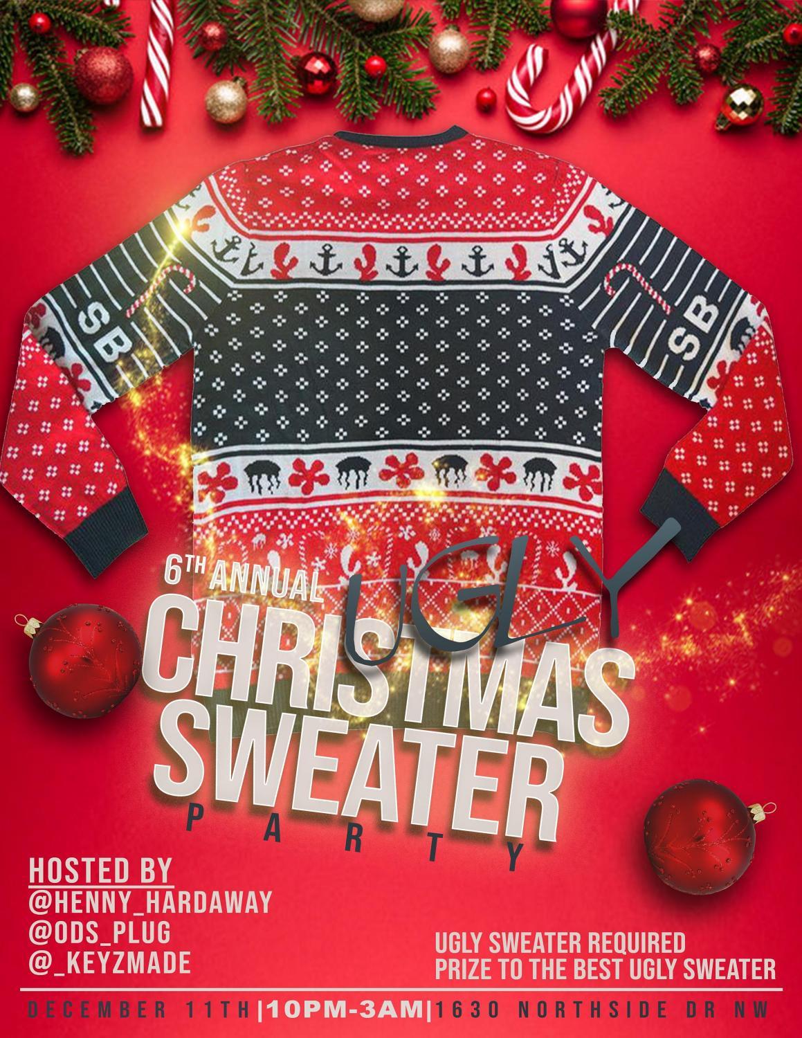 6th Annual Ugly Christmas Sweater Party!