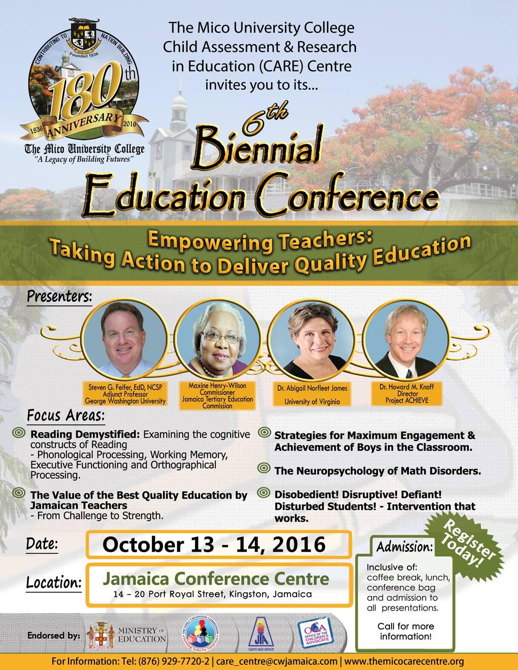 Mico CARE 6th Biennial Education Conference
