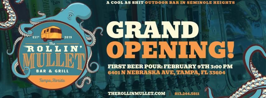 The Rollin' Mullet Grand Opening