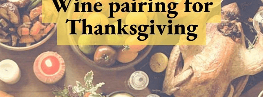 Thanksgiving wine pairing at Thrive DTSP