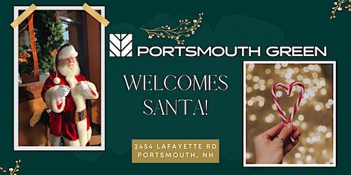 Portsmouth Green Welcomes Santa!