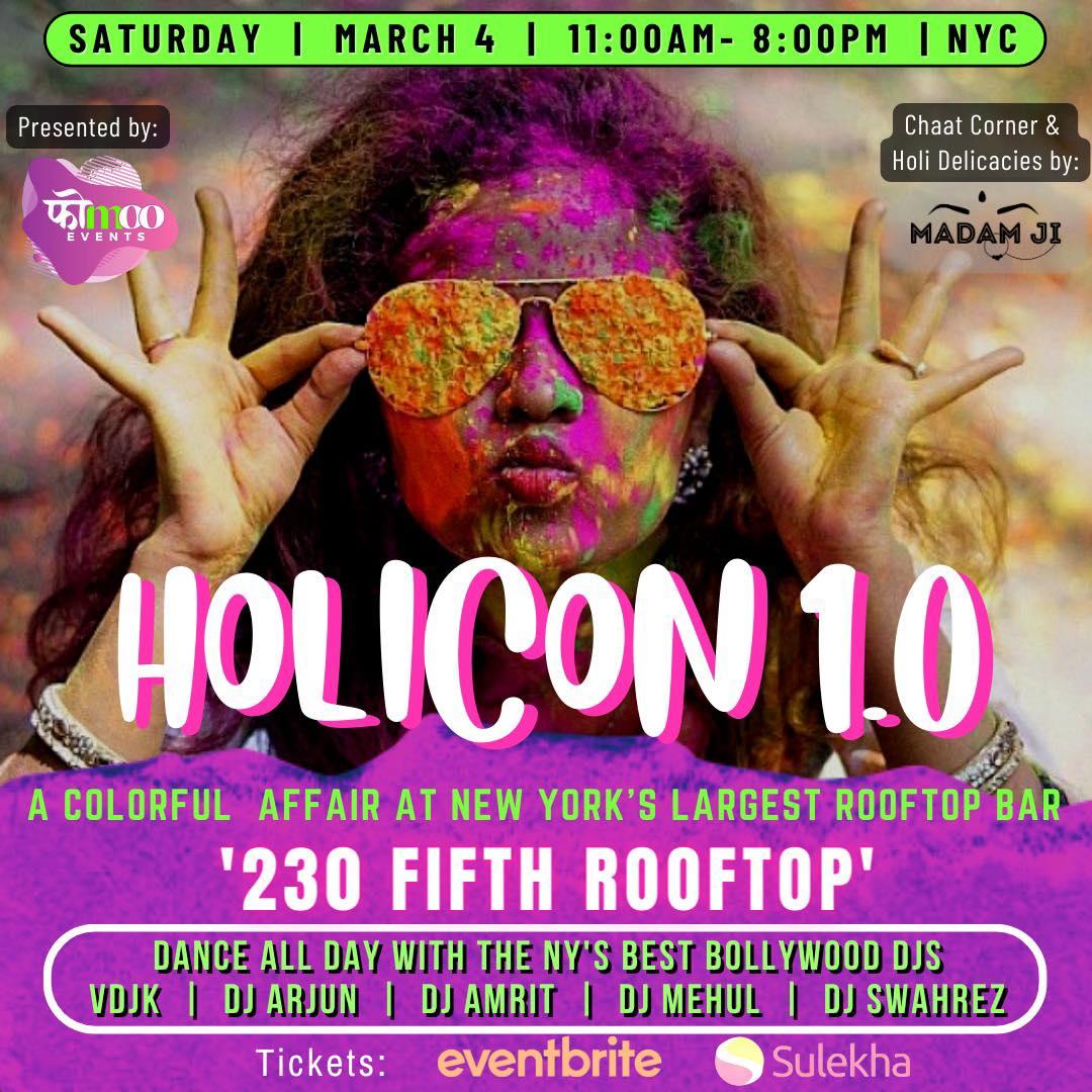 Holi Con 1.0 at 230 FIFTH ROOFTOP