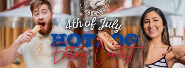 Tarpon River Brewing's 4th of July - Hotdog Eating Contest!