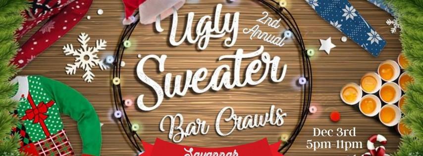 2nd Annual Ugly Sweater Crawl: Savannah