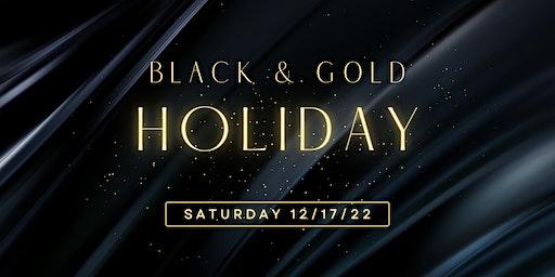 Black and Gold Holiday Party