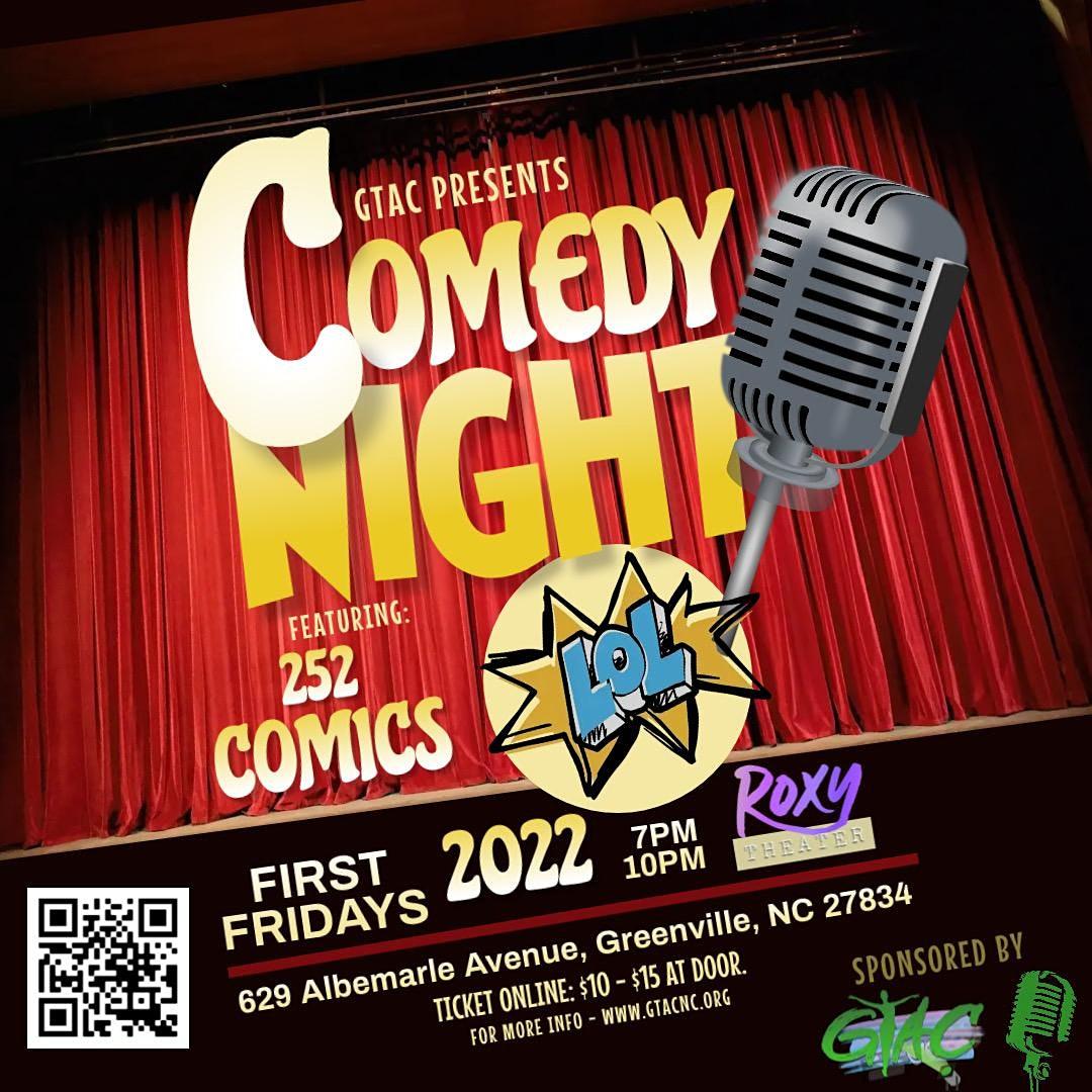 Comedy Night at The Roxy Theatre
Fri Nov 4, 7:00 PM - Fri Nov 4, 11:00 PM