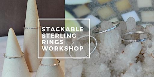 Stackable Sterling Rings Workshop