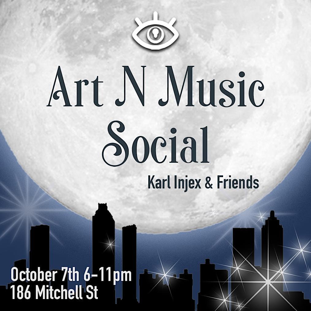 Art N Music Social @ Cat Eye Creative
Fri Oct 7, 6:00 PM - Fri Oct 7, 11:00 PM