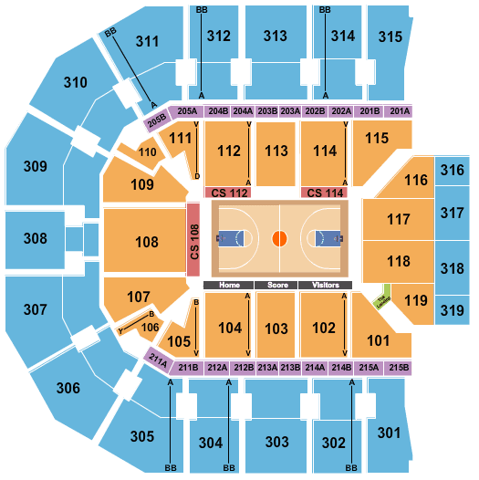 2022-2023 Virginia Cavaliers Men's Basketball Season Tickets (Includes Tickets To All Regular Season Home Games)