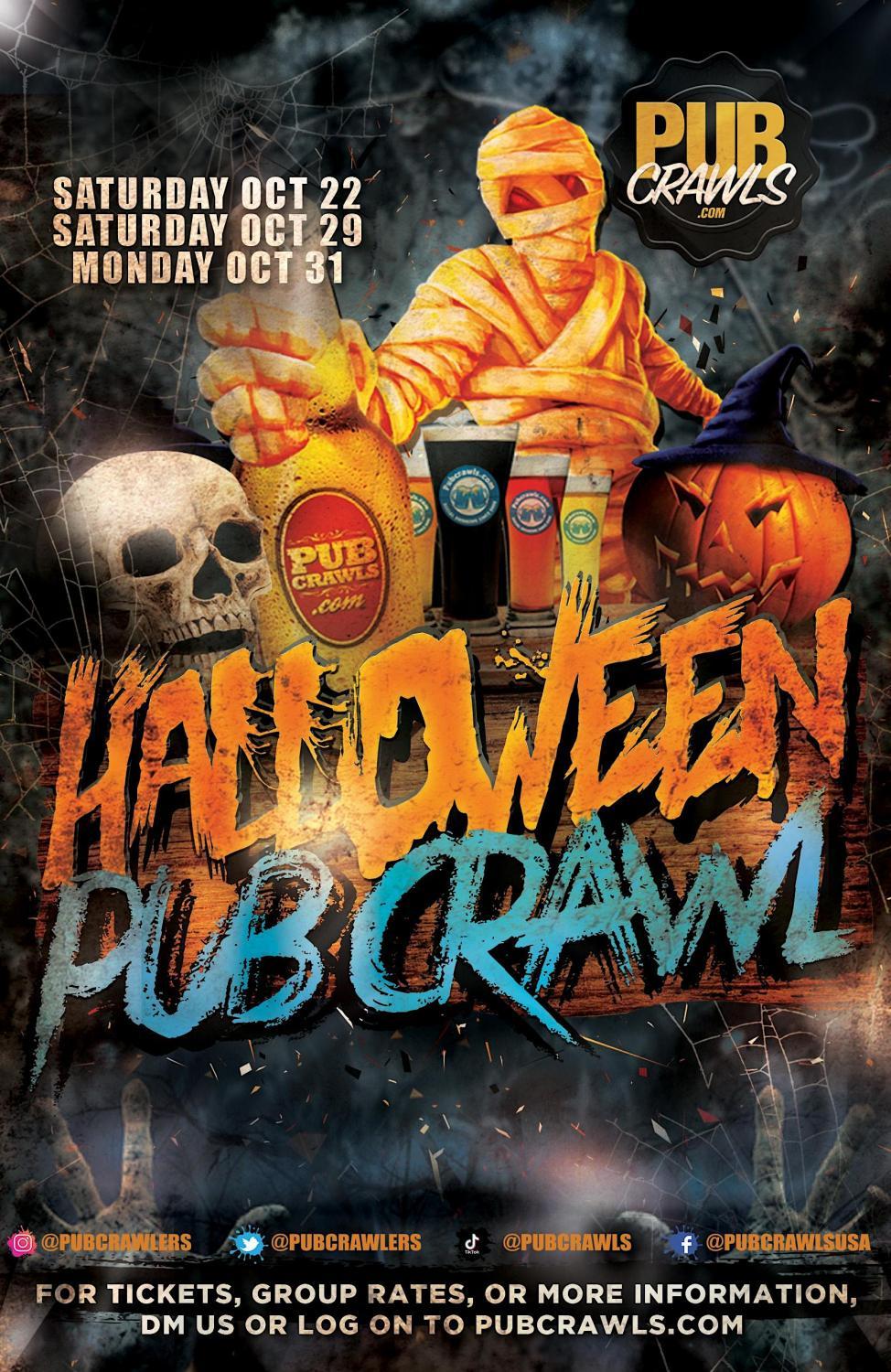 Fort Worth Happy Hour Halloween Bar Crawl
Sat Oct 22, 1:00 PM - Sat Oct 22, 8:00 PM