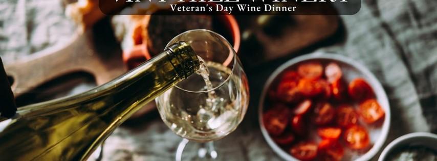 Veteran's Day Wine Dinner