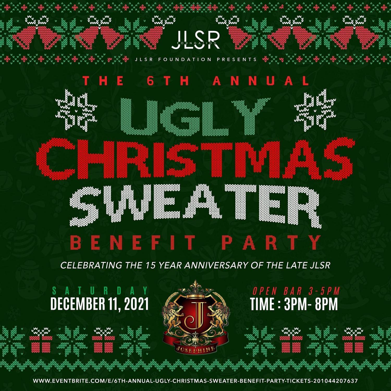 6th Annual Ugly Christmas Sweater Benefit Party