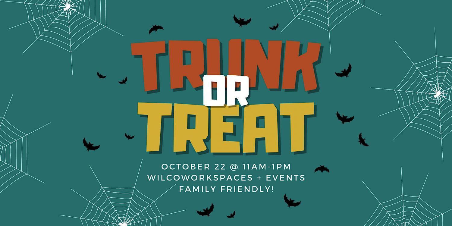 Truck or Treat at Wilco Workspaces + Events
Sat Oct 22, 11:00 AM - Sat Oct 22, 7:00 PM
in 2 days