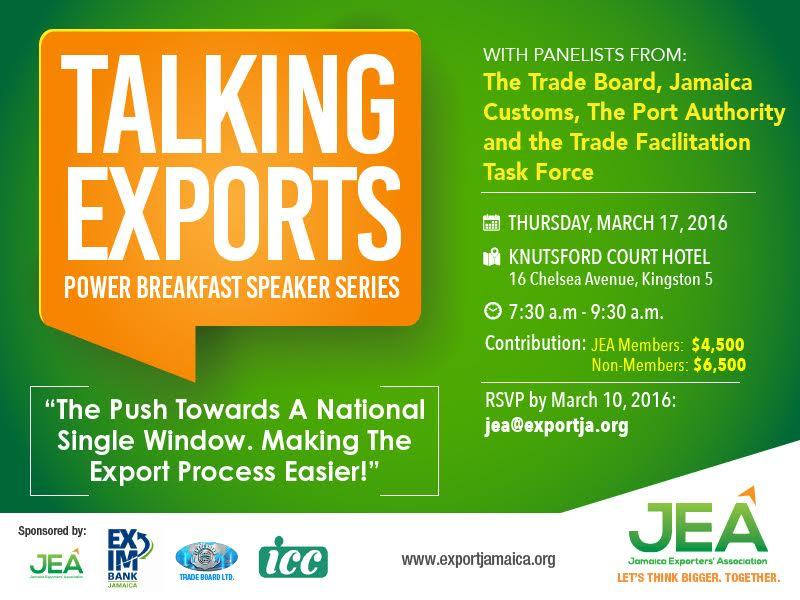 Talking Exports- Power Breakfast Speaker Series
