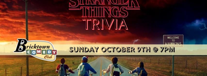 Stranger Things Trivia at Bricktown Comedy Club