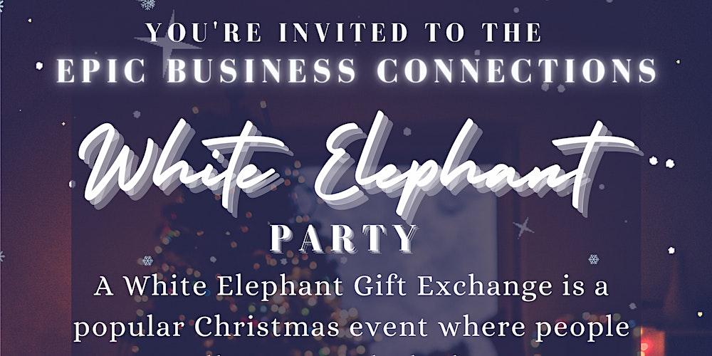 Holiday Party EPIC Business Connection Wednesday Dec 21st at 4 PM-7 PM
