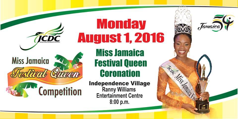 Miss Jamaica Festival Queen Coronation 2016