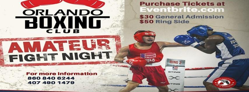 Orlando Boxing Club - Amatuer Fight Night