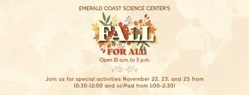 Fall for All
Tue Nov 22, 10:00 AM - Fri Nov 25, 3:00 PM
in 33 days